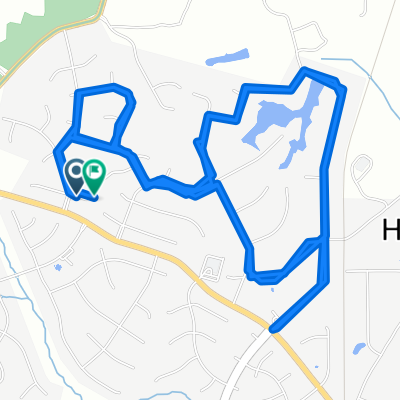 Restful route in Mechanicsville