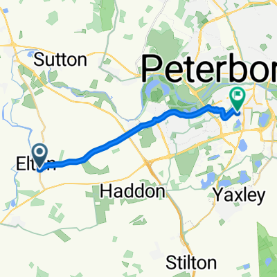 Moderate route in Peterborough