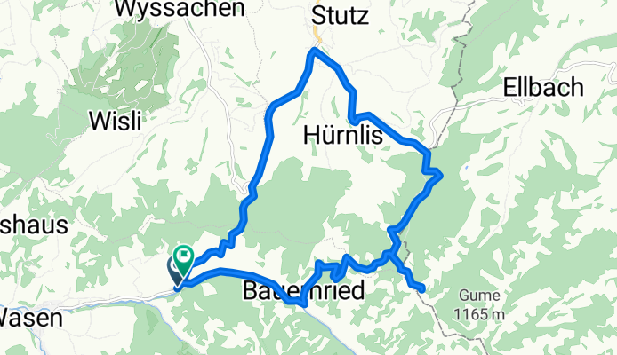 Ahornalp Roue kurz