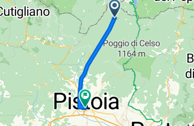Route in der Bikemap App öffnen