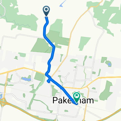 Sporty route in Pakenham