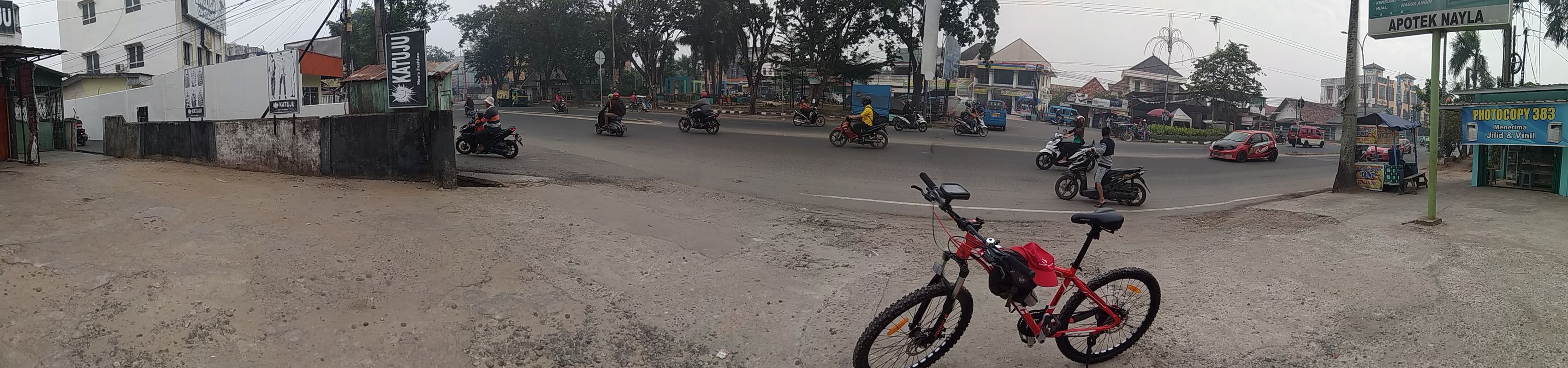 gowes 26/10/2019 asap  sampai lg sikam