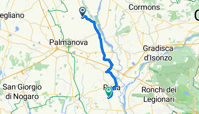 Schnelle Tour in Trivignano Udinesegrado