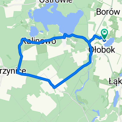 Trudna trasa w Ołobok