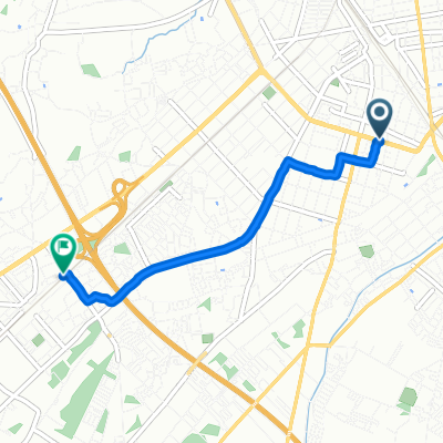 Moderate Route in Kawagoe-Shi