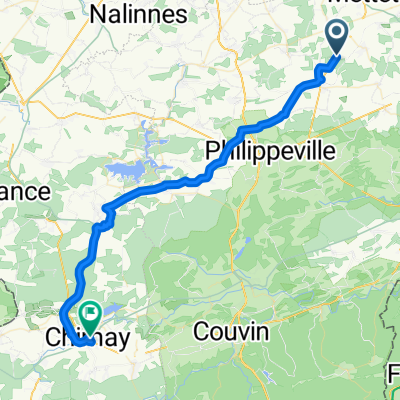 Steady ride in Chimay