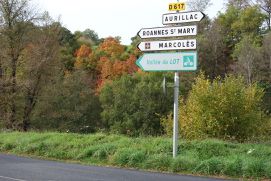 2019-27 Aurillac - Circle to Lacapelle-del-Fraisse
