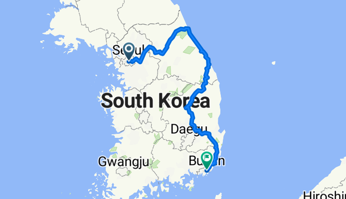 Seoul - Seoraksan PN - Hahoe - Gyeongyu - Busan