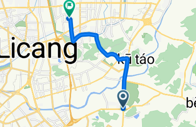 Route in der Bikemap App öffnen