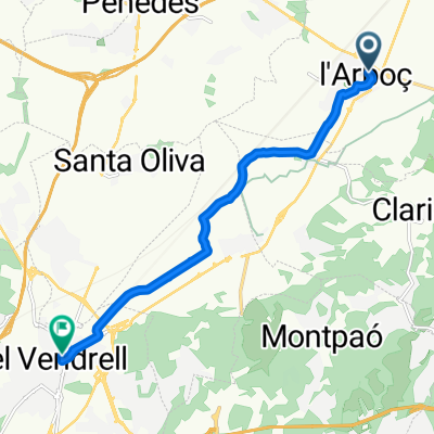L’Arboc to El Vendrell