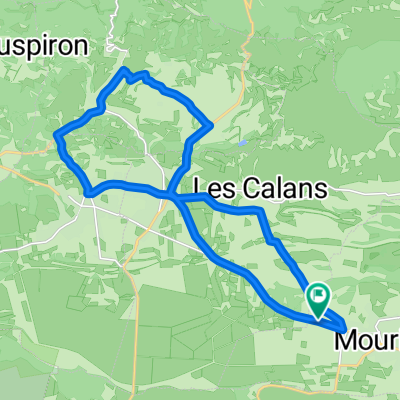 Kleine Abendrunde Mouries-LesBaux-Maussane