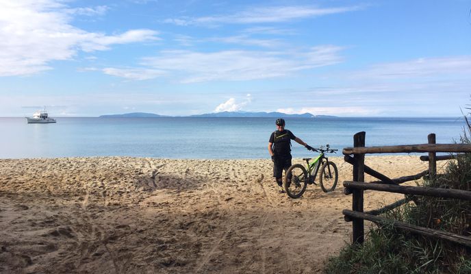Photo 1 of the Bikemap route "Puntone, cala violina , ritiro guasto meccanico"