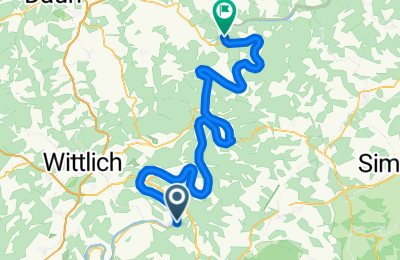 Route in der Bikemap App öffnen