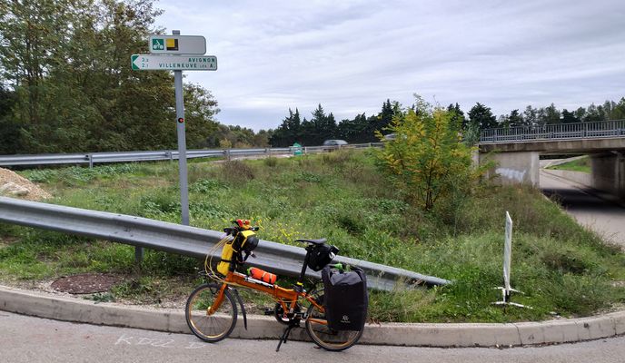 Foto 1 del percorso Bikemap "20191101 Pont Du Gard to Avignon"