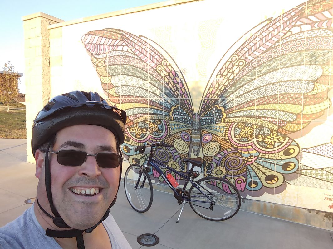 Grand Opening of Mohaska/St. John's Trail in Joplin, MO. Also got filmed for TV!!!