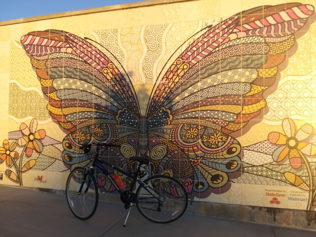 Grand Opening of Mohaska/St. John's Trail in Joplin, MO. Also got filmed for TV!!!