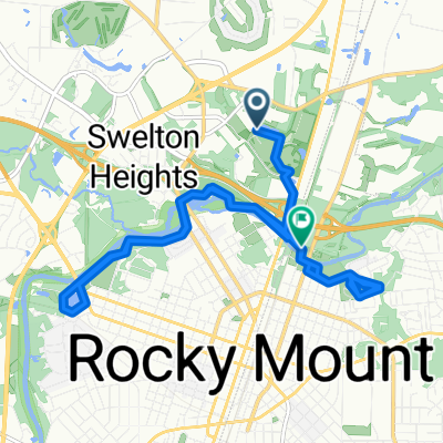 Blistering ride in Rocky Mount