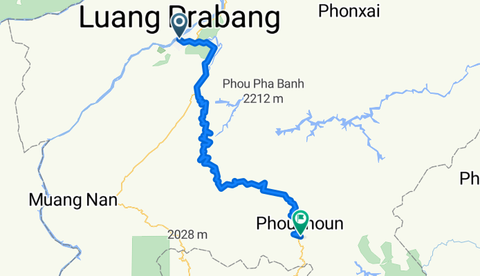 L9-Luang Prabang - Phou Khoun