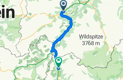 Route in der Bikemap App öffnen