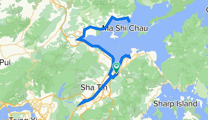 Ma On Shan (馬鞍山) Cycle Route