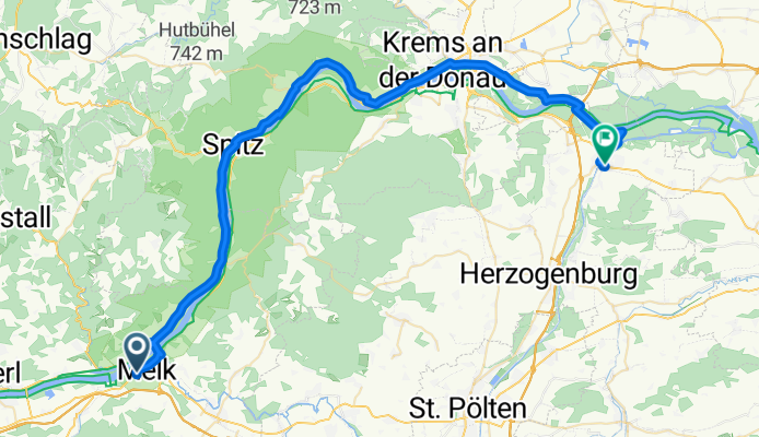 Melk bis Traismauer Hotel Schwan Links
