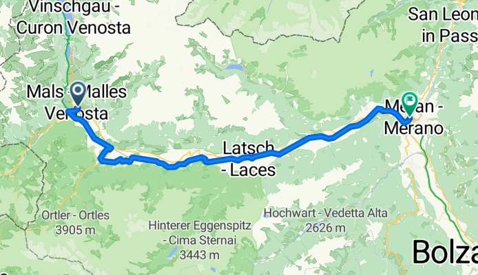 6.T.  Vinschgau/Mals - Meran,