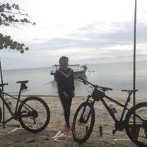 Relaxed route in Kampong Sungai Ara