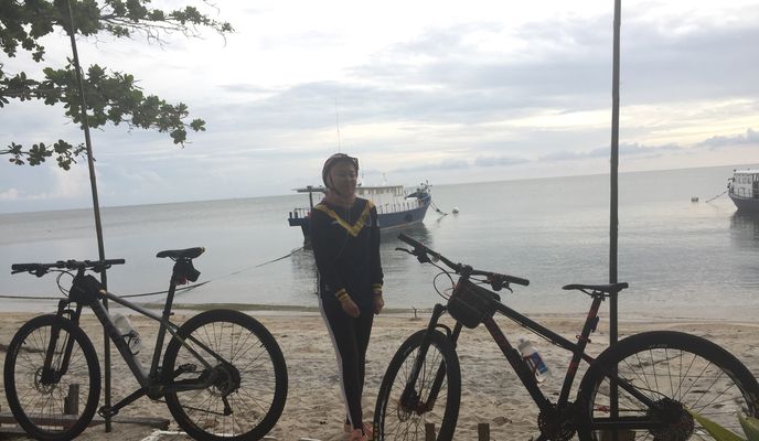 Zdjęcie 1 trasy Bikemap „Relaxed route in Kampong Sungai Ara”