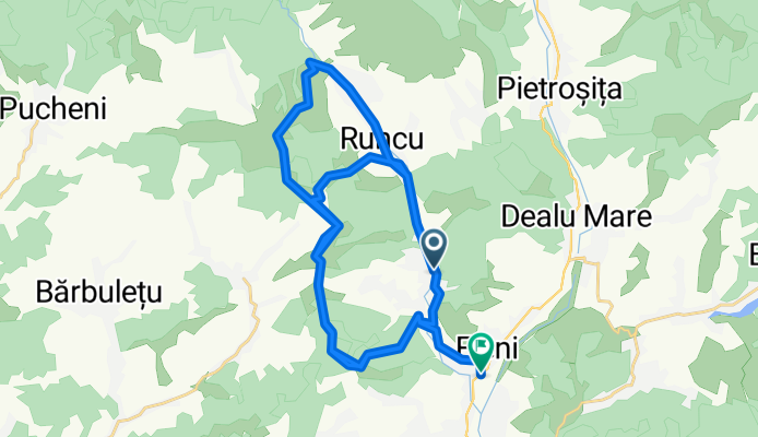 Badeni - Crucea Runcu - Runcu Stone - Badeni oct 2019