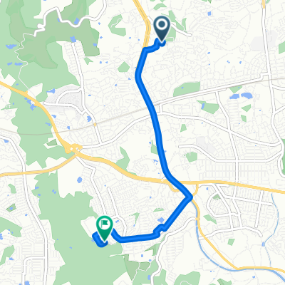 Sporty route in Nara-Shi