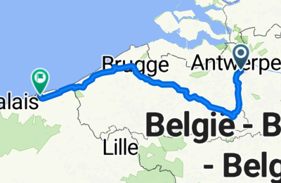 Route in der Bikemap App öffnen