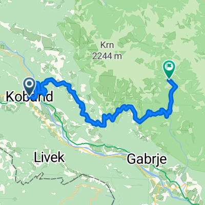 Kobarid - Tolmin Klamm
