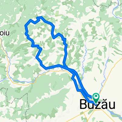Buzau - Mocearu - Bratilesti - Ciocanesti - Buzau