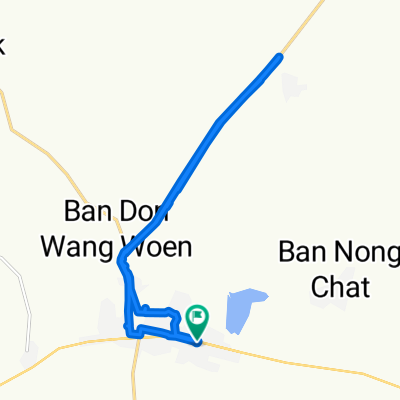 Moderate route in Sawang Daen Din