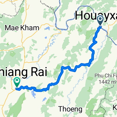 Chiang kong to Chiang Rai bus station