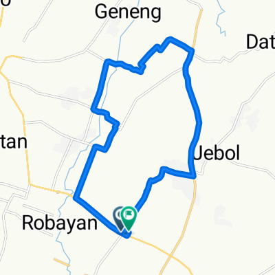 Moderate route in Kecamatan Mayong