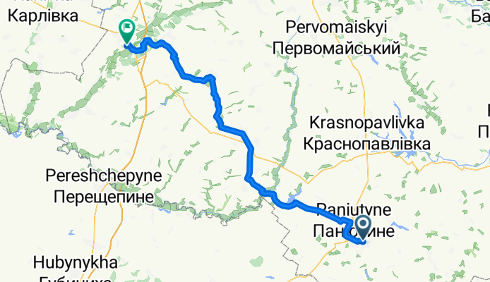 Спокойный маршрут в