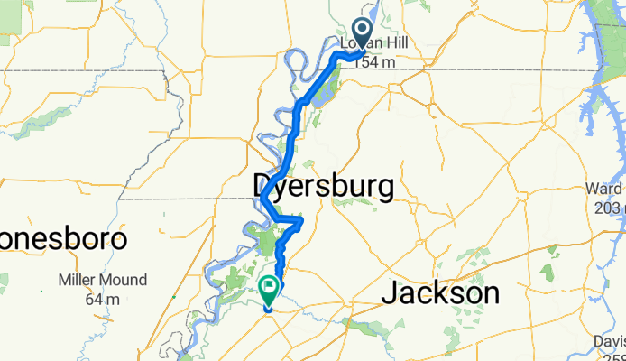Hickman to Covington