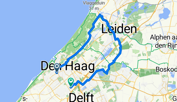 Rondje Katwijk - Voorschoten - Stomwijk
