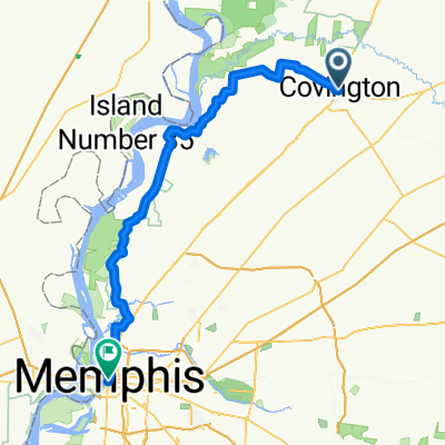 Covington to Memphis