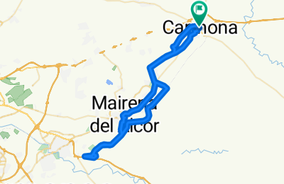 Route in der Bikemap App öffnen
