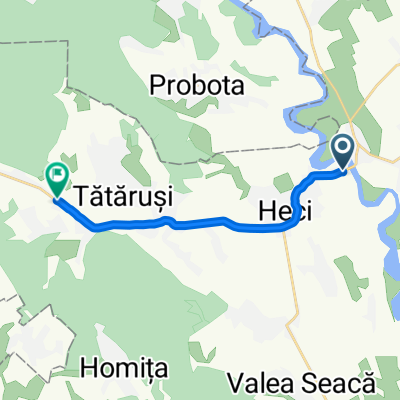 Relaxed route in Tătăruşi