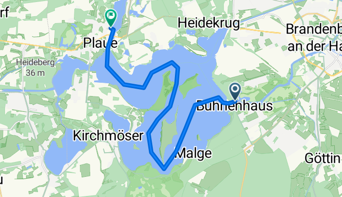 Donnerstag Hausboottour