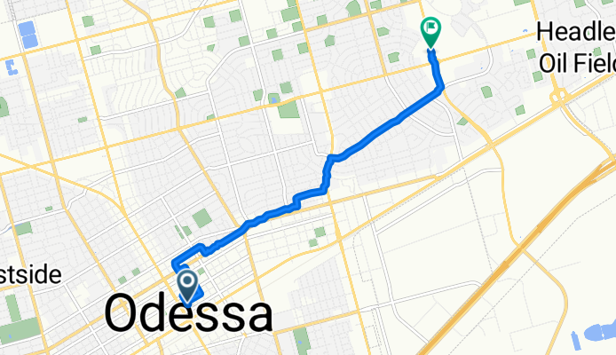 Moderate route in Odessa