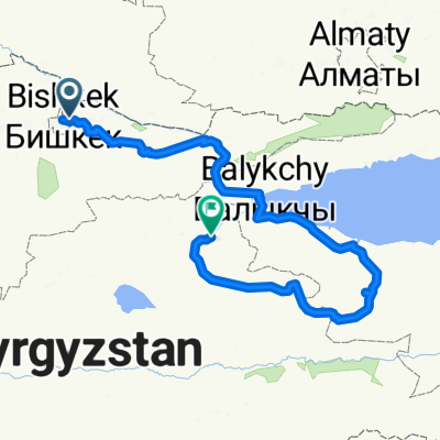 Кыргызстан. Конный