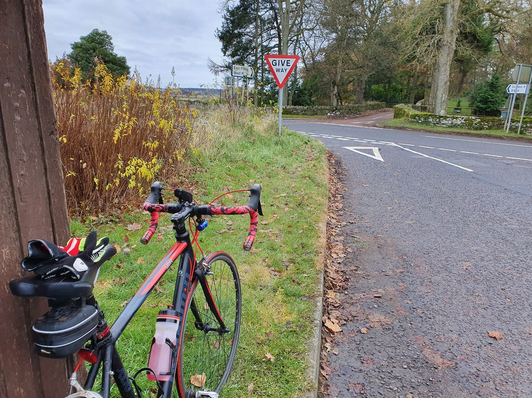 Winter Ride no 1 Home Auchterhouse Home