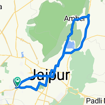 First big ride in Jaipur, Vaishali nagar to Amer Fort and Back