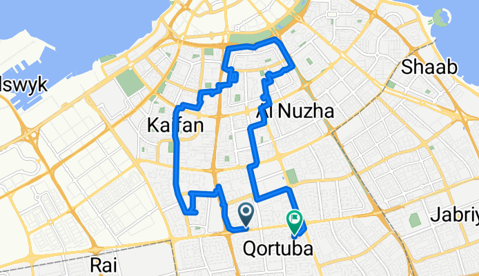 Steady ride in Al Kuwait