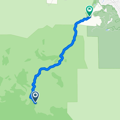 walk on Hunter Creek trail