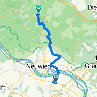 Urmitz - Kurtscheid via Ehlscheid